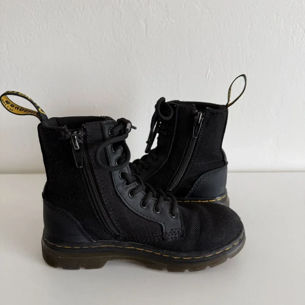 Dr. Martens Junior Combs in Black Size 12